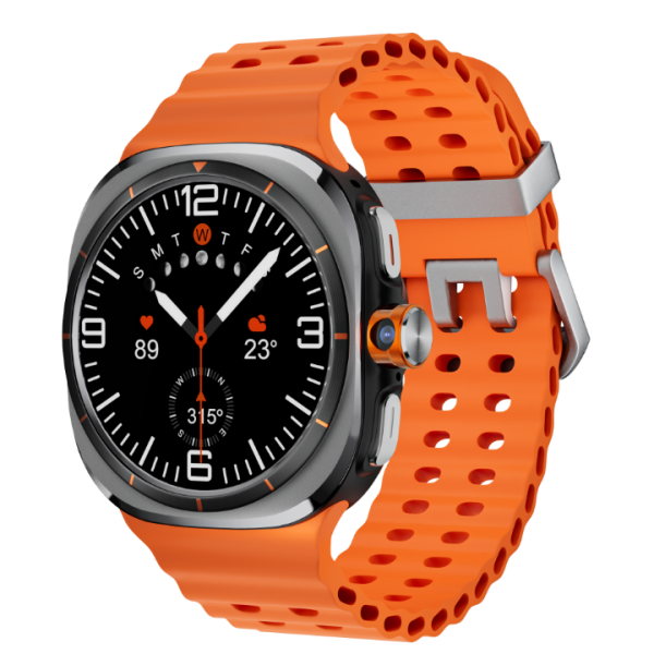 smart watch 1.52 inch AMOLED Retracatble Roating C...